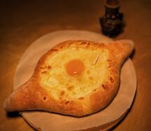 Хачапури по-аджарски (лодочка)