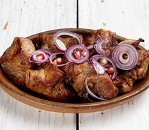 Шашлык из свиной шеи