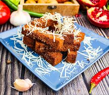 Гренки с чесноком