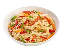 Удон с овощами