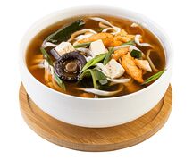 Мисо-суп с лососем