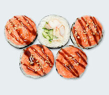 Запеченный Гранд с креветкой