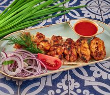 Куриные крылышки на мангале