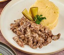 Бефстроганов из говядины