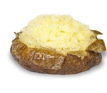 Печеный картофель с копченостями