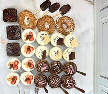 Праздничный сет десертов с эскимошками 