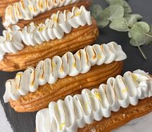 Эклеры с белковым кремом