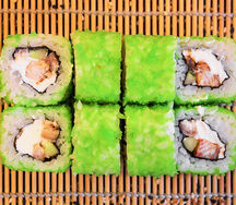 Калифорния с угрем