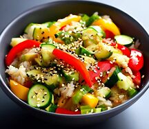 Рис с овощами