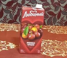 Сок Любимый Вишневая черешня 