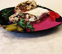 Шаурма с хумусом Мистер Руру