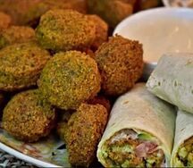 Фалафель-ролл Мистер Руру в лаваше 