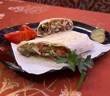 Классическая арабская шаурма в лаваше Мистер Руру