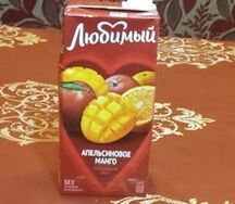 Сок Любимый Апельсиновое манго