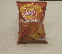 Чипсы Lay's Рифленые Паприка