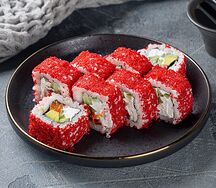 Ролл Калифорния с лососем