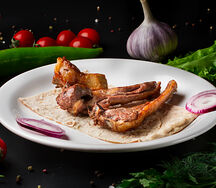 Шашлык из баранины на кости