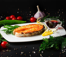 Шашлык из семги