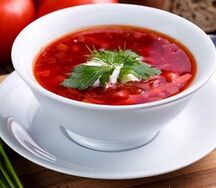 Борщ домашний