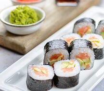 Сяке с авокадо