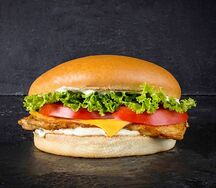 Бургер с куриным филе