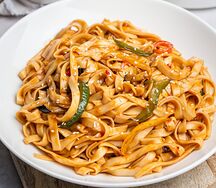 Удон с телятиной