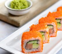 Калифорния с лососем