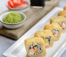 Сяке темпура