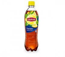 Черный чай Lipton с лимоном
