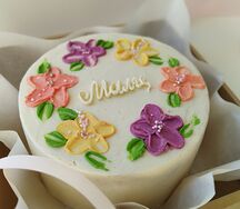 Бенто-торт Клубничный пломбир Маме