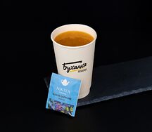 Напиток Облепиха-имбирь с чёрным чаем