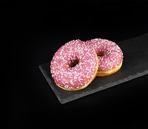 Донат Ягодный микс с начинкой