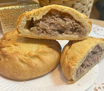 Курник с мясом и луком