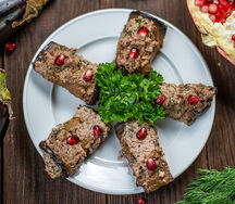 Баклажаны с орехами