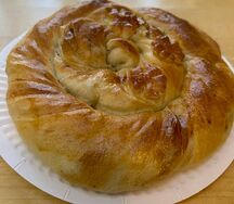 Пирог Молдавский с капустой и яйцом