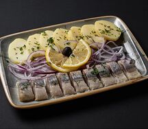 Филе сельди с картофелем