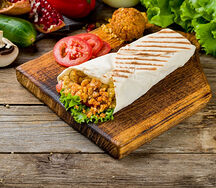 Шаурма в пите с фалафелем L