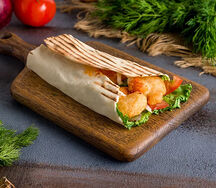 Шаурма в пите с креветками L