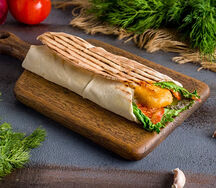 Шаурма в пите с рыбой XL