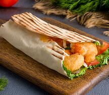 Шаурма с креветками XL