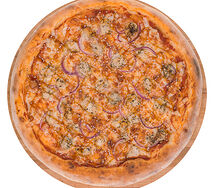 Пицца с курицей терияки 