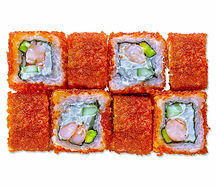 Ролл Калифорния с креветкой