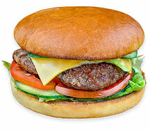 Чизбургер с говядиной