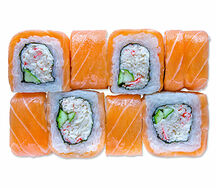 Ролл Филадельфия с крабом 8 шт