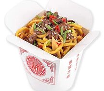 Вок c говядиной