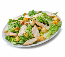 Салат Цезарь с курицей