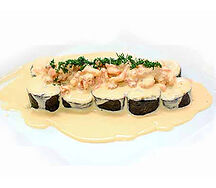 Сливочный ролл с креветкой