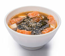 Мисо-суп с лососем