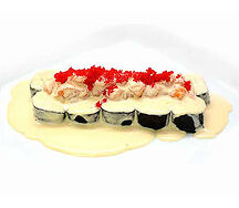 Сливочный ролл с лососем