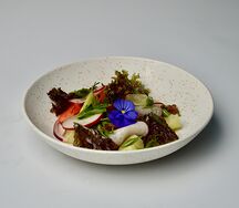 Овощной салат с ароматным маслом 